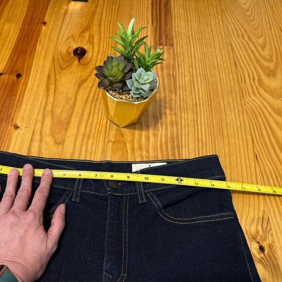 NWOT Imogene + Willie Jeans Imogene Slim Size 27 Handmade USA Dark Wash - Picture 9 of 12